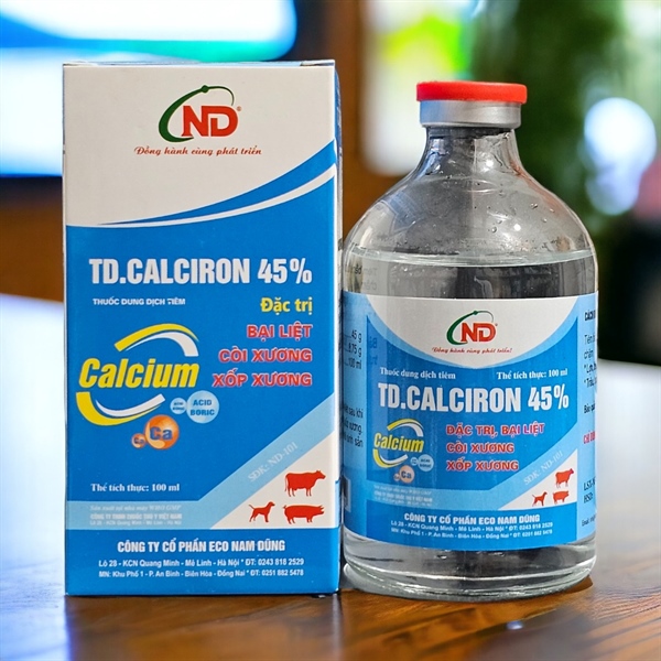ND CALCIRON 45% (Truyền tĩnh mạch) 100ml - 100ml