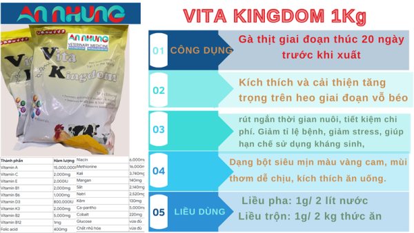 Sistar Vita Kingdom 1kg - Gói 1Kg - Ảnh 4
