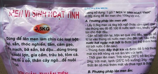 HN Men Ủ Cỏ Hoạt Tính 500g - Gói - Ảnh 4