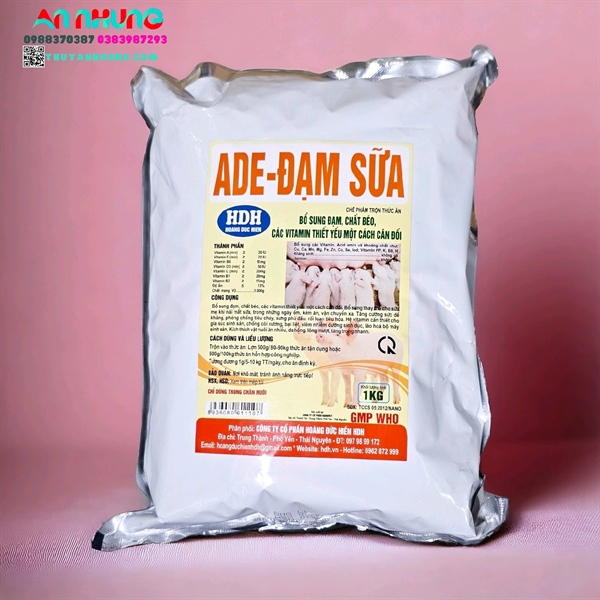 HDH ADE ĐẠM SỮA 1Kg - Gói 10in1