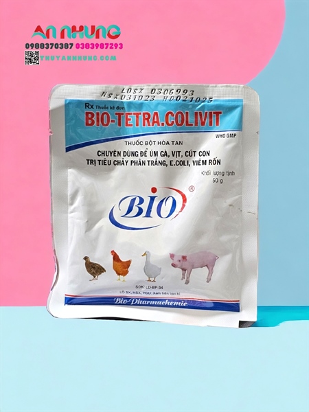 Bio Tetra Colivit -50gr - Thùng 150 gói