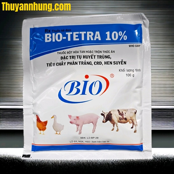 Bio Tetra 10% 100g - Gói