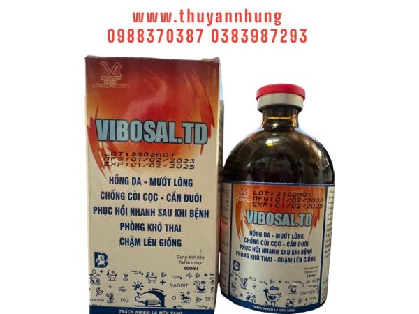VIBOSAl TD 100ml - Thùng 30 chai - Ảnh 2