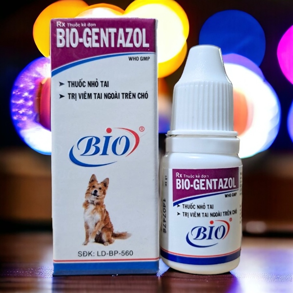 Bio Gentazol (Nhỏ tai) 10ml - Lọ