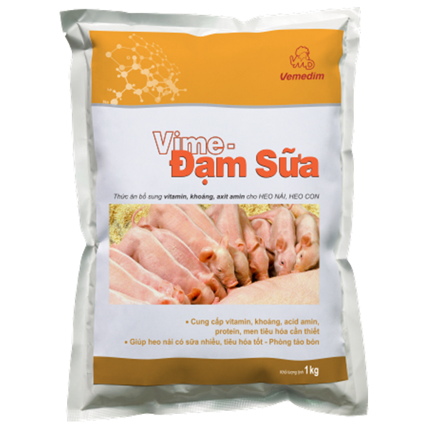 VIME ĐẠM SỮA 1kg - Gói
