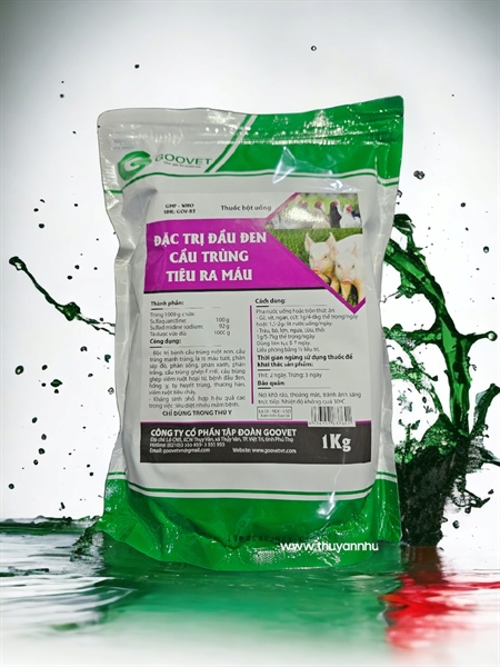 GOOVET ĐẶC TRỊ ĐẦU ĐEN, CẦU TRÙNG, TIÊU RA MÁU - Gói 10in1