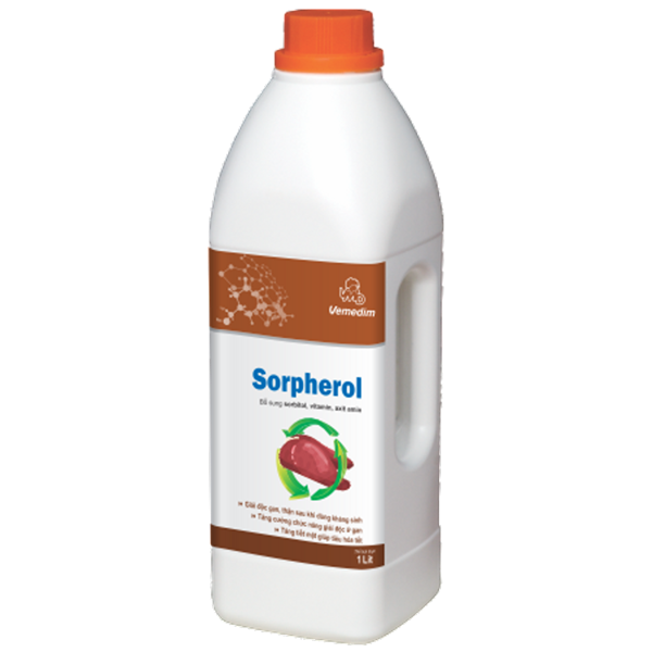 VMD SORPHEROL( GIẢI ĐỘC GAN) 1 lít - can 1 lít
