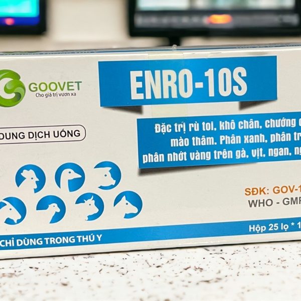 Goovet Enro 10s (gà rù, gà toi) 10ml - lọ/10ml