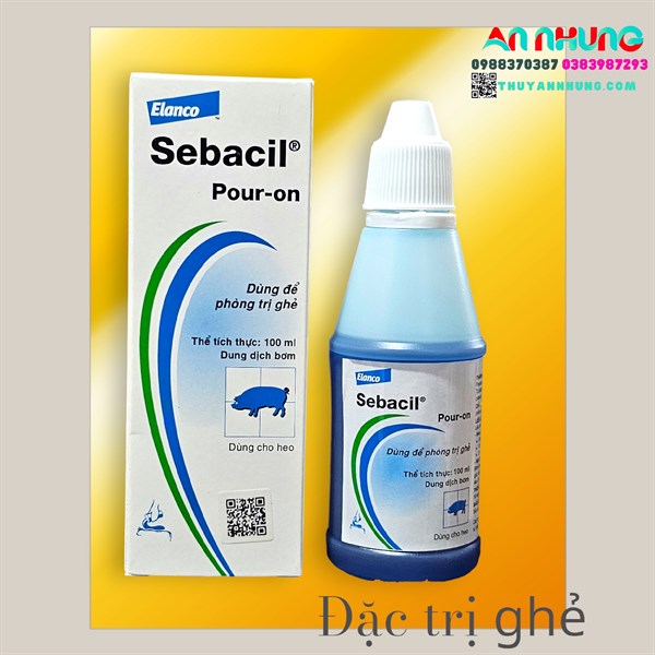 Bayer Sebacil (ghẻ)100ml - chai