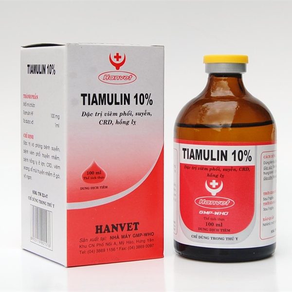 HANVET TIAMULIN 10% 100ml - Lọ