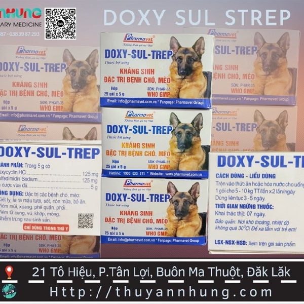 Drich Doxy Sul Trep 5gr - Hộp 25 gói