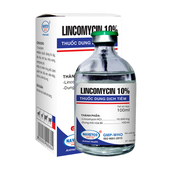 NAVETCO LINCOMYCIN 10% 100ml - Lọ