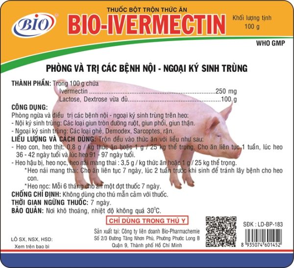 Bio ivermectin - Gói 100gr - Ảnh 3