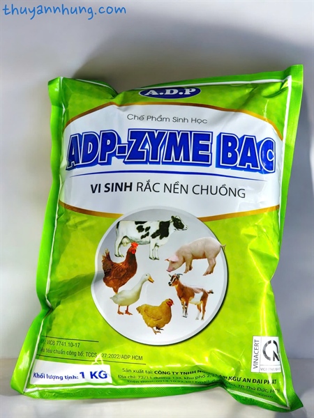 ADP ZYME BAC 1kg - Đệm lót chuồng - Gói