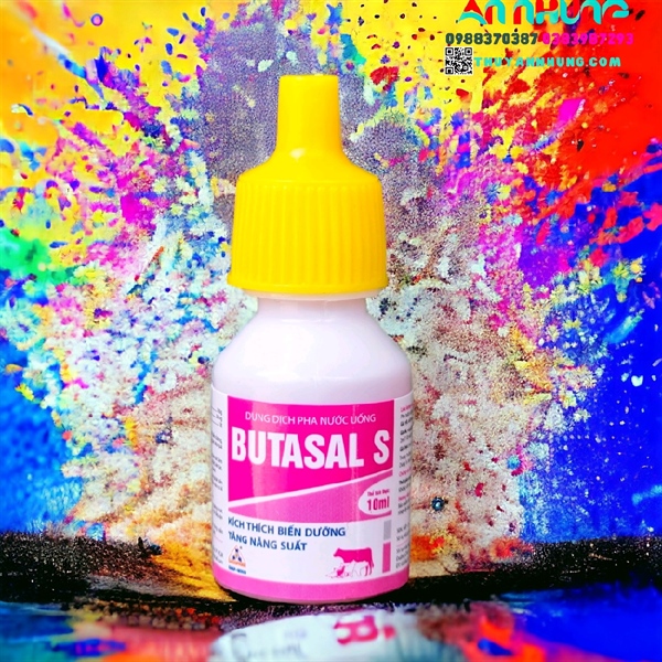 Sagopha Butasal S 10ml oral - Tăng lực gà đá - Lọ 10ml