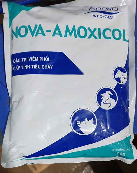 ANOVA AMOXICOL - Amox 10% Colistin 40tr - Gói 1kg