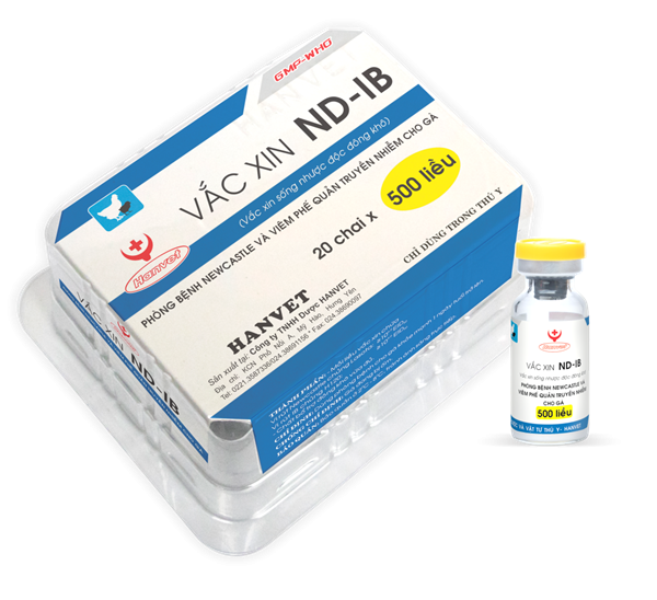 Vaccine Hanvet NEW NDIB 100 Liều - Lọ 100 liều