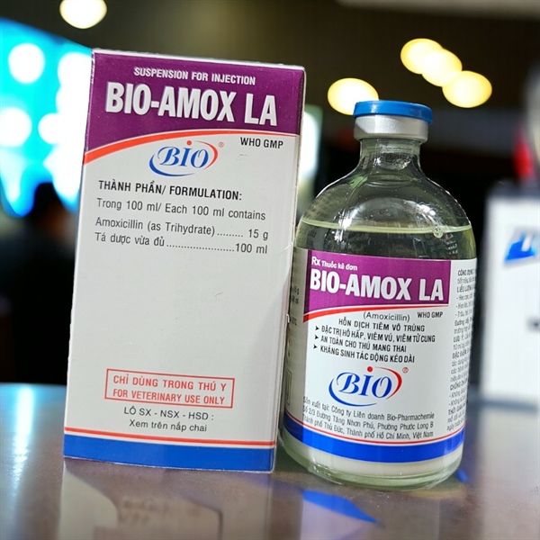 BIO AMOX LA - Thùng 25