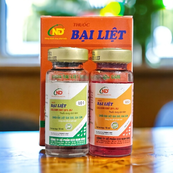 ND Bại Liệt Cặp (calci) 10ml - cặp