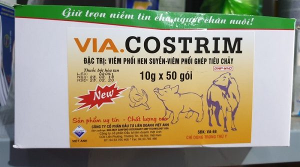 VIAVET Costrim 10gr - Hộp 50 gói - Ảnh 2