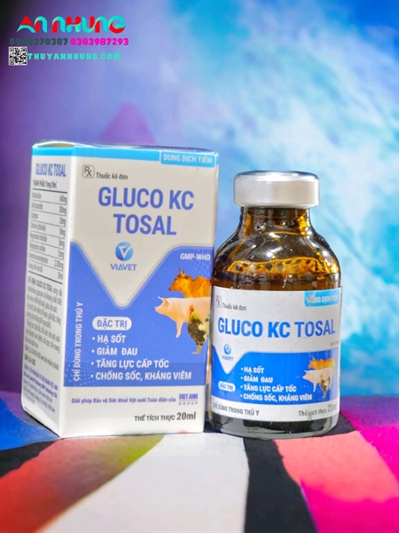 Viavet Gluco kc Tosal - Lọ 20ml