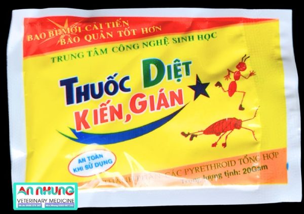 Diệt Kiến, Gián, Mối, Mọt 20gr - Bịch 25 gói