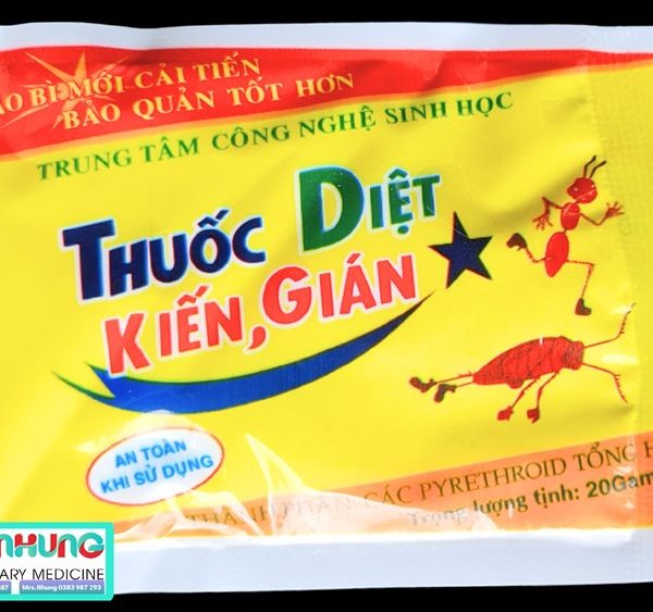 Diệt Kiến, Gián, Mối, Mọt 20gr - Bịch 25 gói