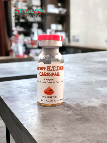 Kháng Thể Hanvet - KT. DOG CARE Par 3ml - Điều trị bệnh care và Parvo - Lọ