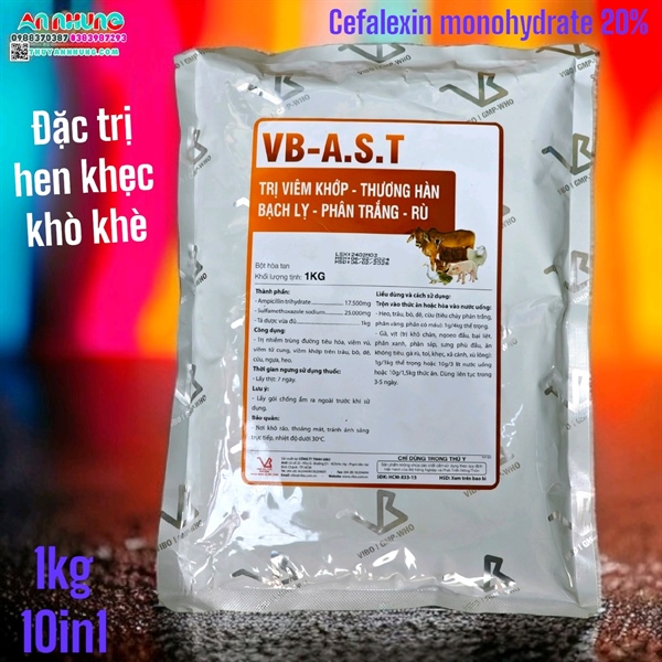 VB A.S.T (Ampi Sulfa) - Gói 1kg