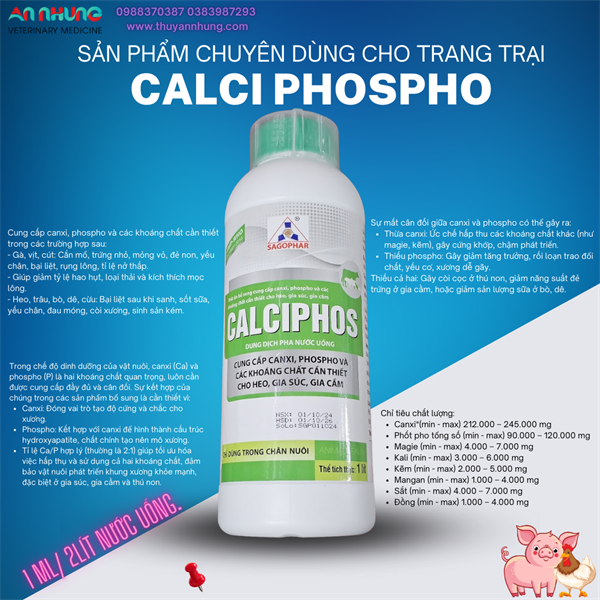 SAGOPHAR CALCIPHOS - Chai