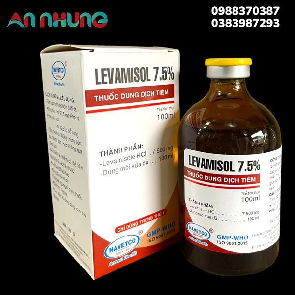 Navetco Levamisole 7,5% 100ml - lọ