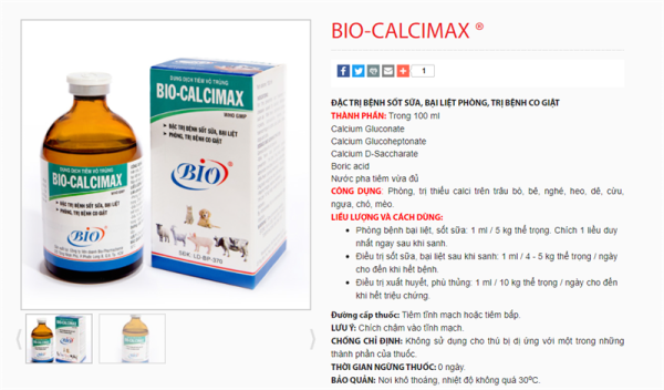 BIO CALCI MAX 100ml - Ảnh 3
