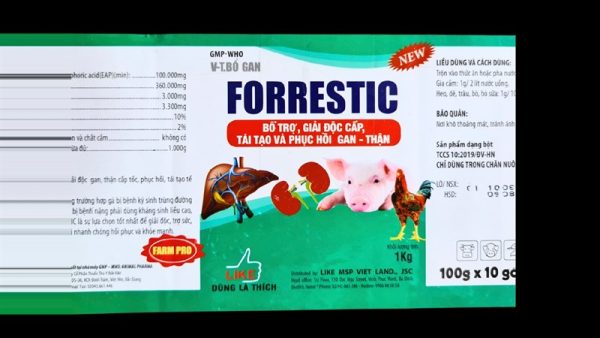 LIKE FOSRETIC 1Kg - giải độc gan thận cấp - Lon 10in1 - Ảnh 2