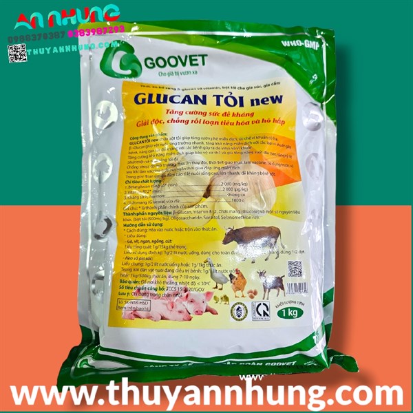 GOOVET GLUCAN TỎI - Gói 1Kg