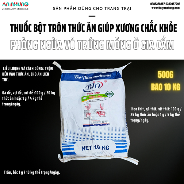 BIO CALCI PLUS - Bao 10kg - bao 10 kg