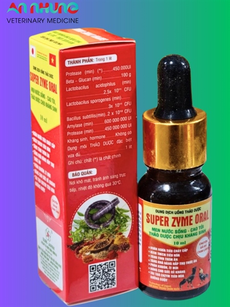 SUMI Gà đá Super Zyme oral - Lọ 10ml