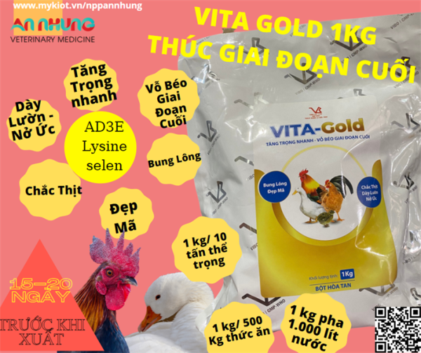VB VITA GOLD 1kg - Gói 10in1 - Ảnh 2