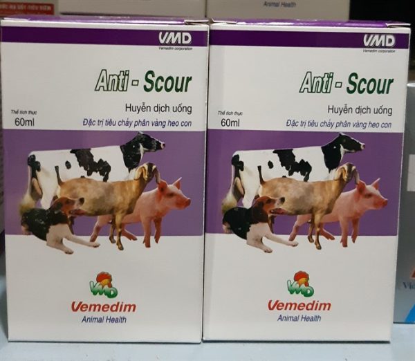 VMD Anti Scour 60ml Oral - chai 60ml - Ảnh 2