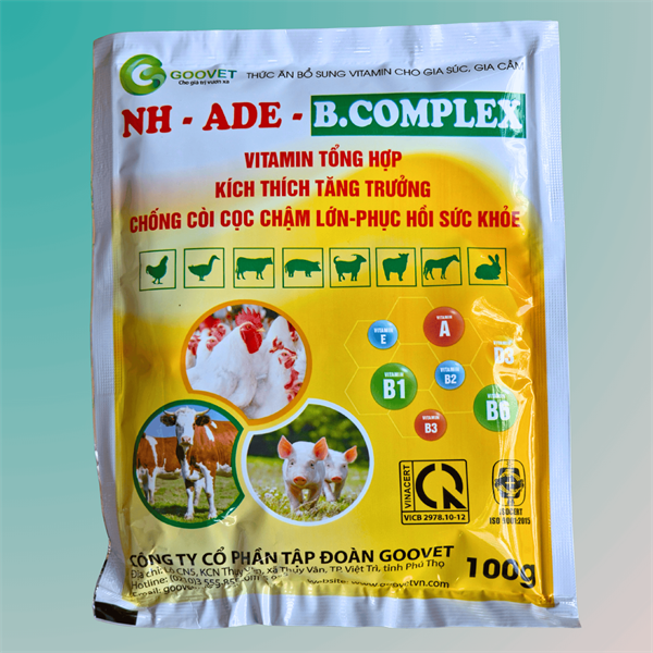 Goovet ADE Bcomplex 100gr - Gói