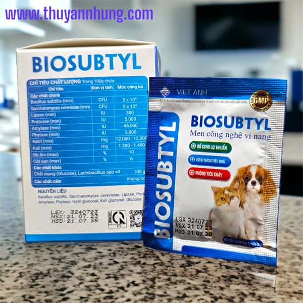 Via BIOSUBTYL 3 gr - Hộp 24 gói