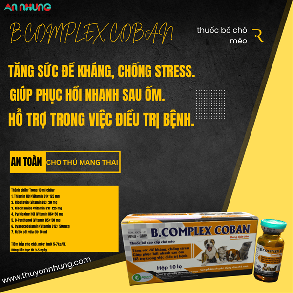 Goovet Bcomplex Coban 10ml - - lọ