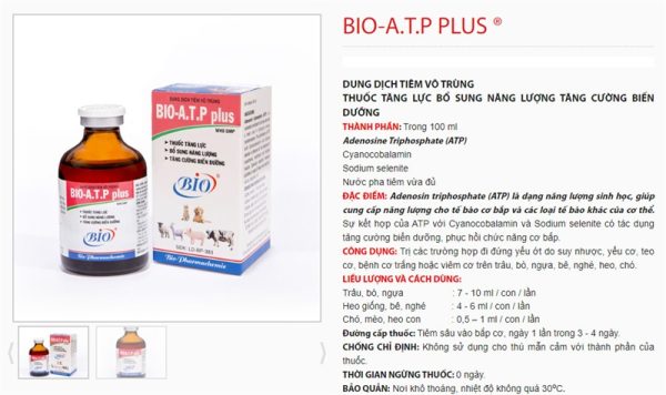Bio ATP Plus 50ml - Lọ - Ảnh 3