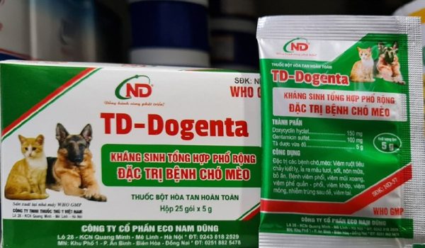 ND TD Dogenta 5gr - hộp 25 gói - Ảnh 2