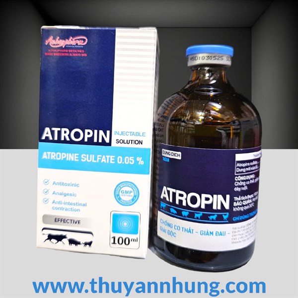 Á CHÂU ATROPIN - Thùng 25 chai