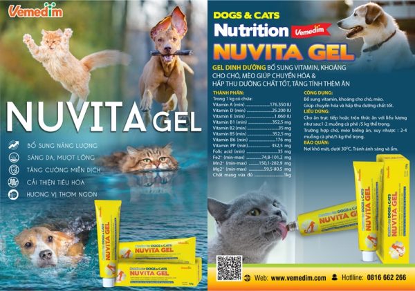 VMD Nutrition Nuvita Gel 120g - Tuýp - Ảnh 4