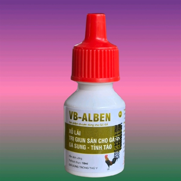 VB Alben Fc 10ml - Tẩy giun - Lọ 10ml