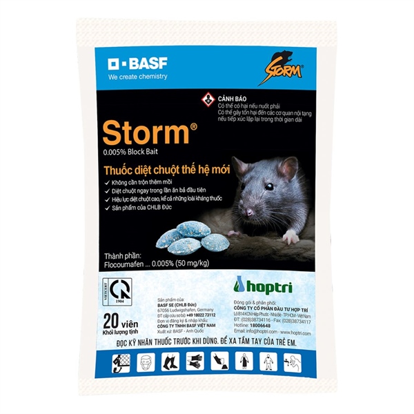 Thuốc Chuột Storm - Gói 20 viên