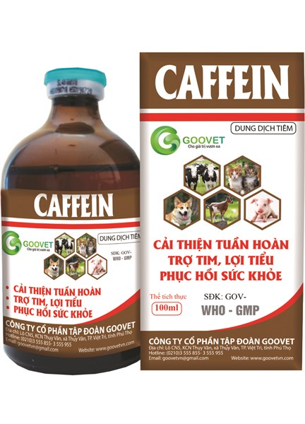 GOOVET CAFEIN 100ml - Lọ