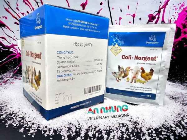 VMD Coli Norgent 50gr - Hộp 20 gói
