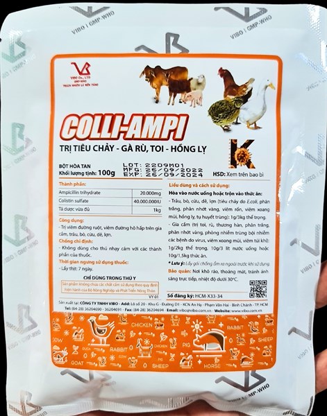 VB Coli Ampi 100gr - Gói